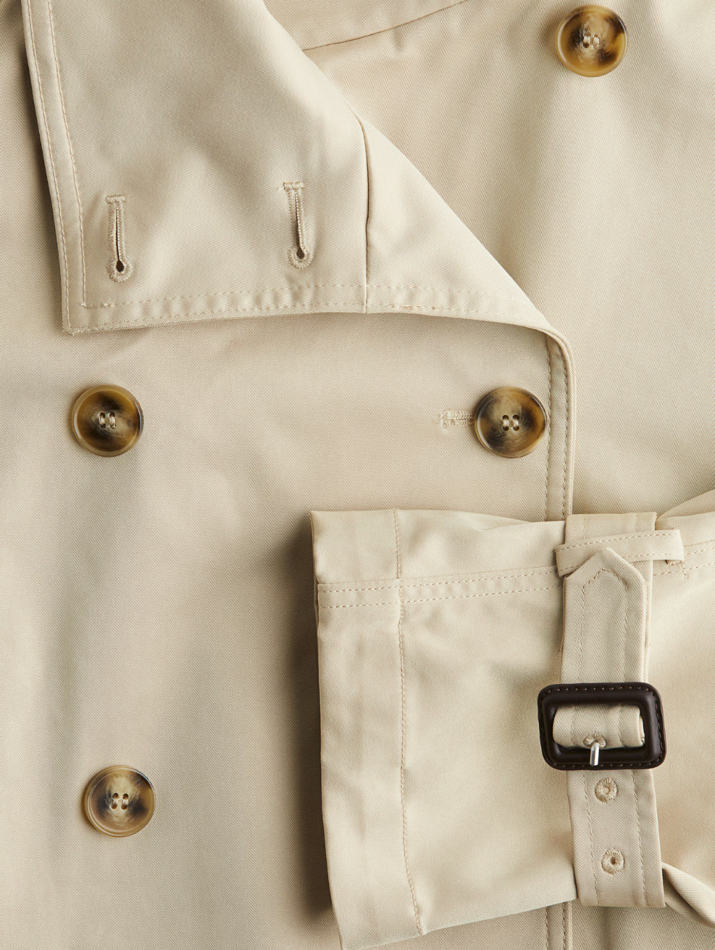 Amelie Cropped Trench Coat