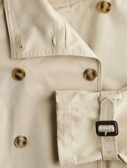 Amelie Cropped Trench Coat